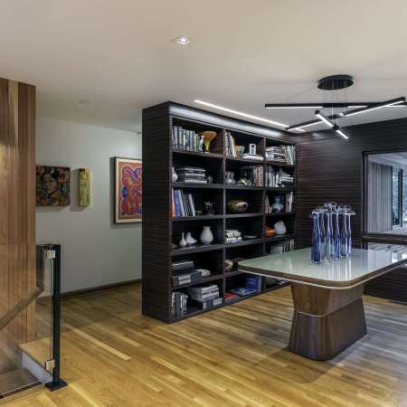 Knolls Neighborhood Project - Entry Area & Library