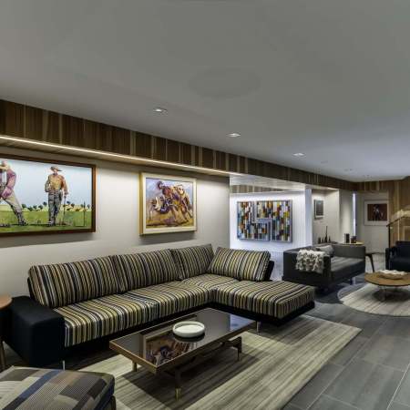 Knolls Neighborhood Project - Basement Living Room